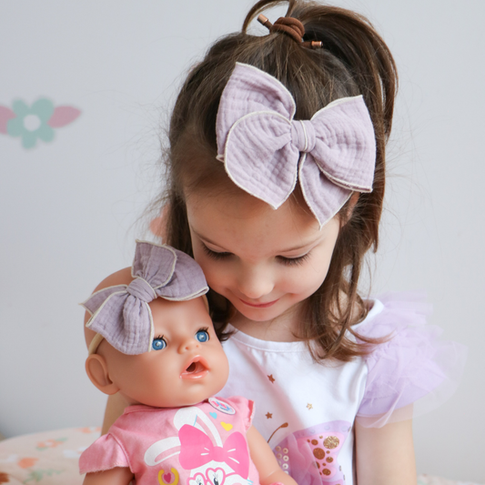 Lavender Fable Hair Bow