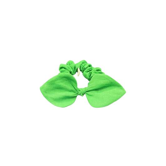 Ladies Vert Bow Scrunchie